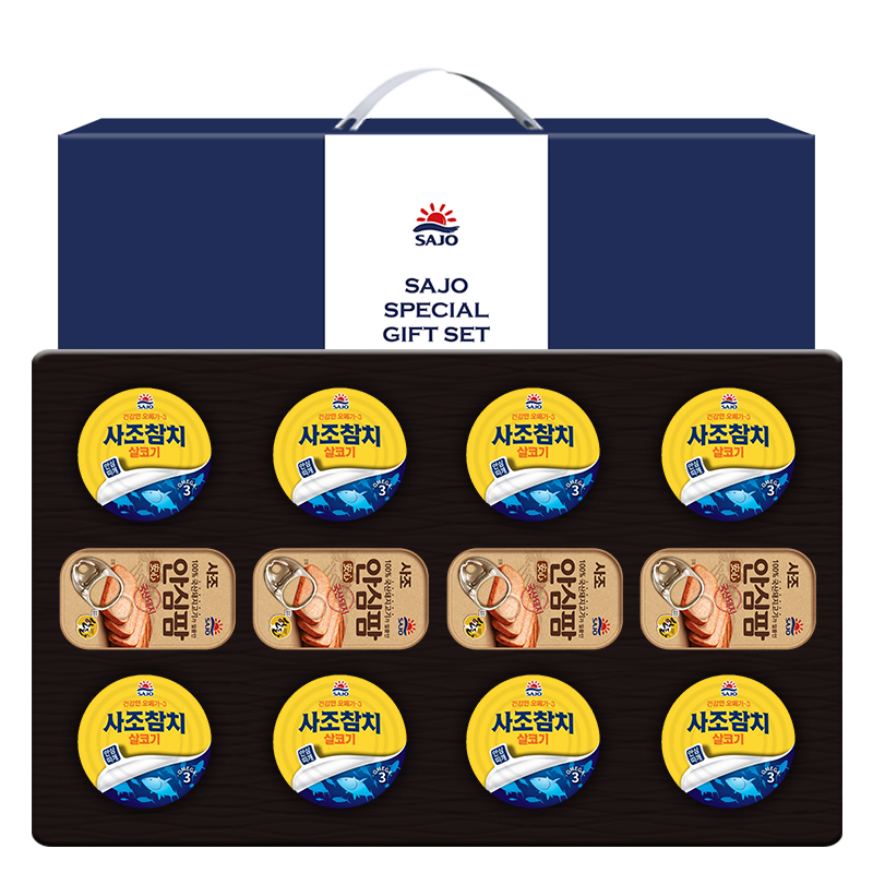 사조 안심팜혼합세트4-8호(안심팜4개참치8개)
