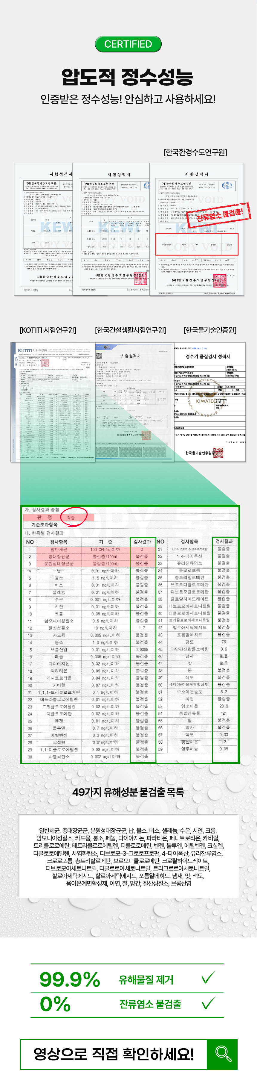 천년장수 프리미엄 정수샤워세트