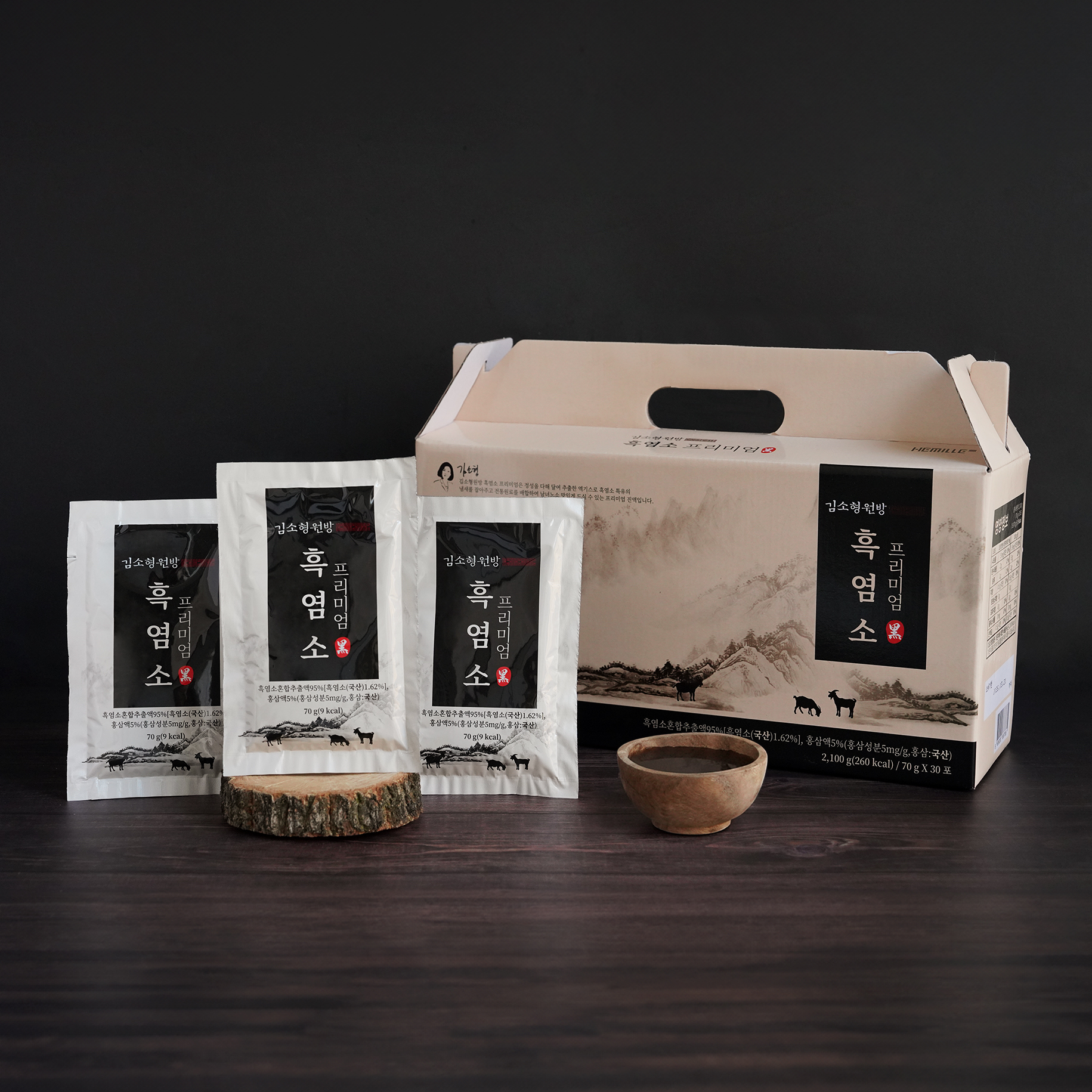 [김소형원방]흑염소 프리미엄 70g x 30포