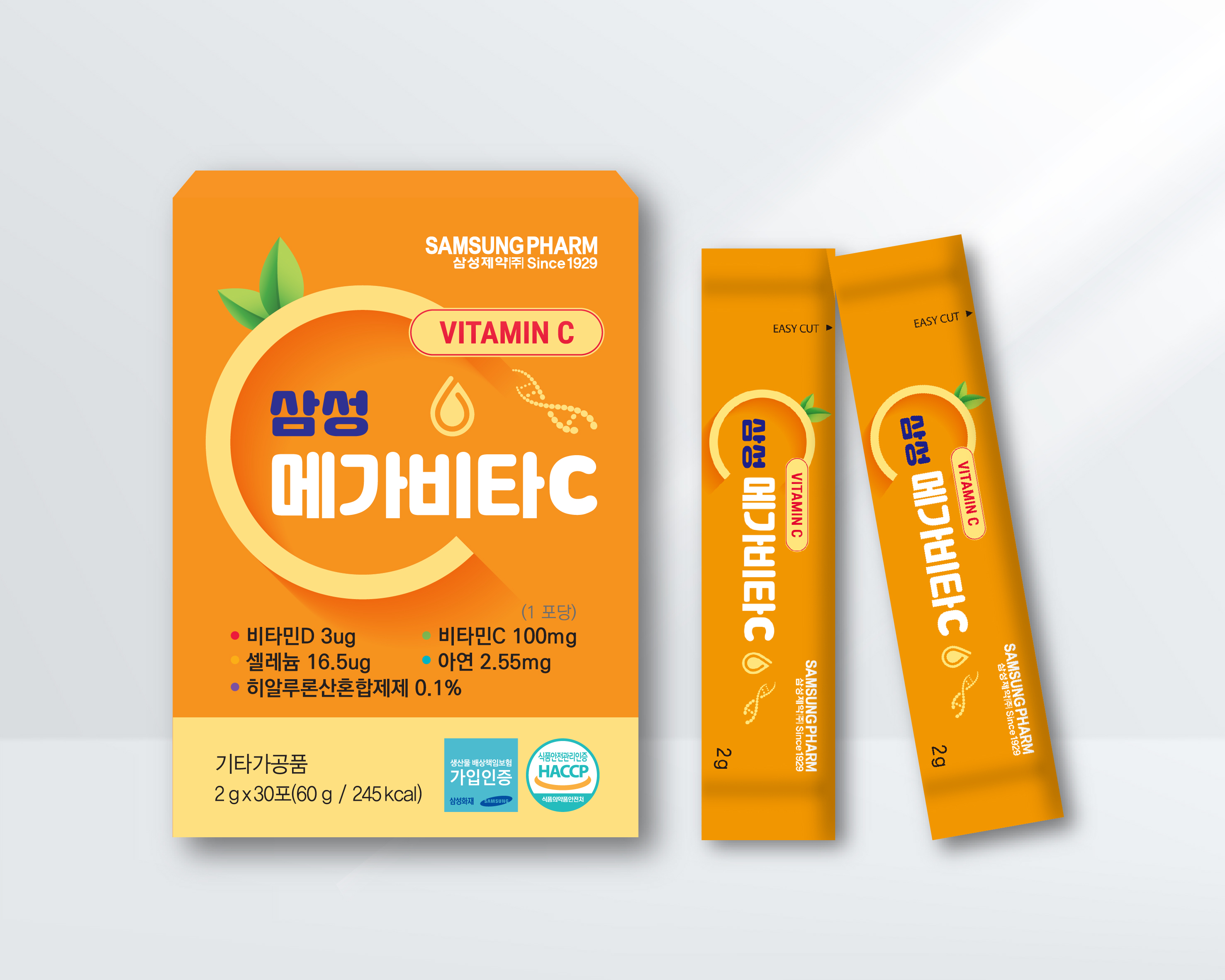 [삼성제약]메가비타C 2g x 30포