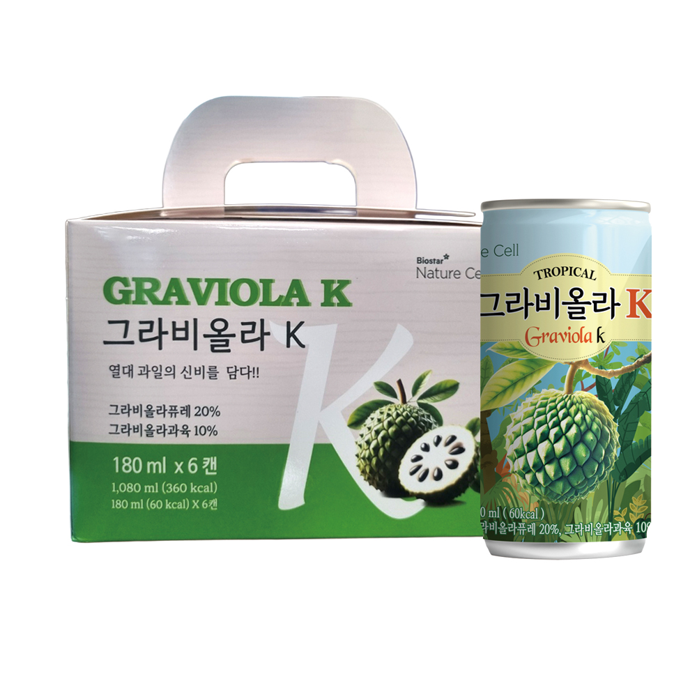 그라비올라K 180ml x 6입 / 열대 과일의 신비를 담다