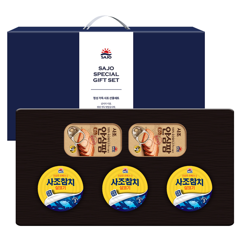사조 안심팜혼합세트2-3호(안심팜2개참치3개)