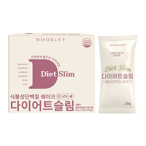 우디니 다이어트 슬림 식물성 단백질 쉐이크 25g x 14포