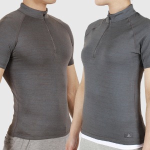 [천년장수 템프업] 남성/여성용 힐링 티셔츠 (S/M/L/XL) / 생육광선의류_혈류강화_체온상승_피로회복
