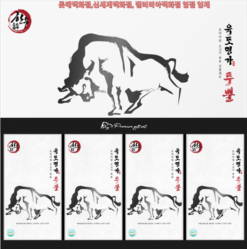 한우 육포명가 투뿔 2호  360g(30g x 12EA)