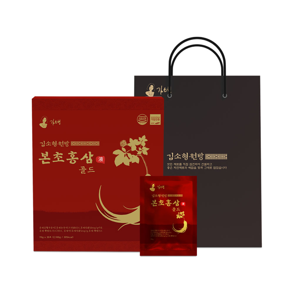 [김소형원방]본초홍삼골드 70g x 30포