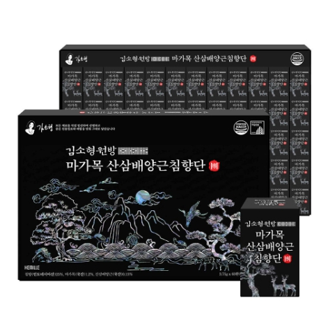 [김소형원방]마가목 산삼배양근 침향단 3.75g x 60환
