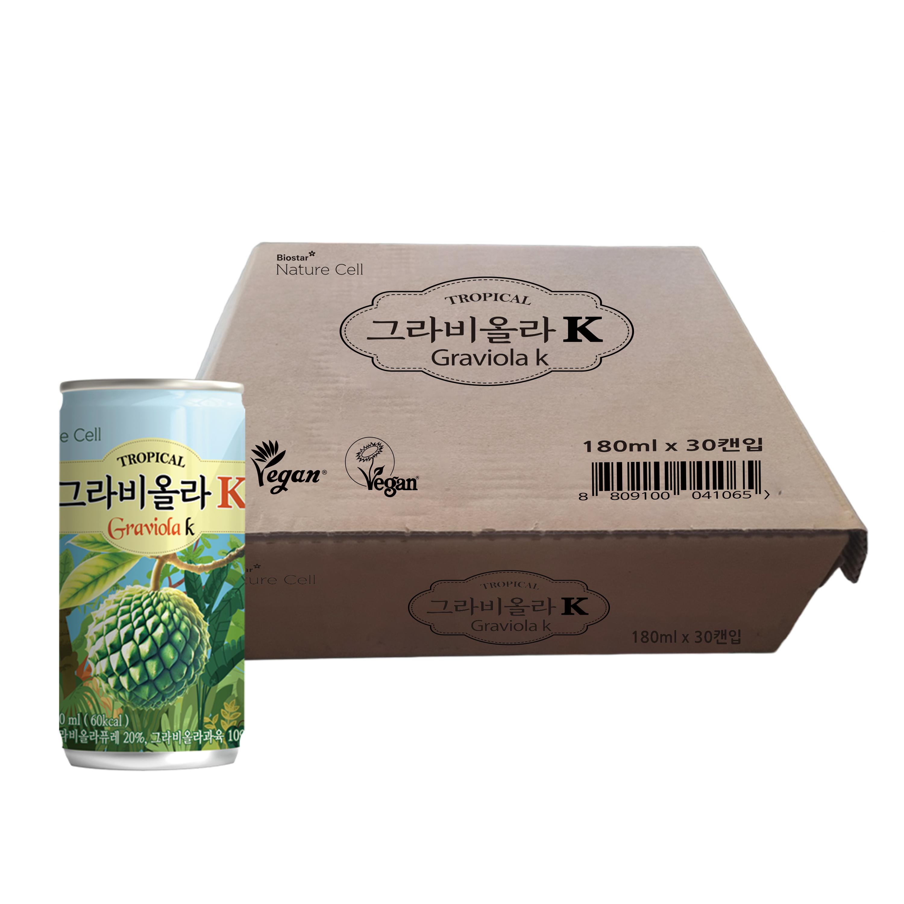 그라비올라K 180ml x 30입 / 열대 과일의 신비를 담다