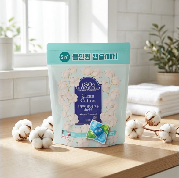 25르샤트라클린코튼캡슐세제30입